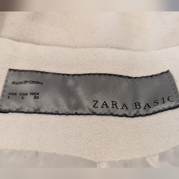 Zara beige mid-season jacket L - Picture 5 of 9